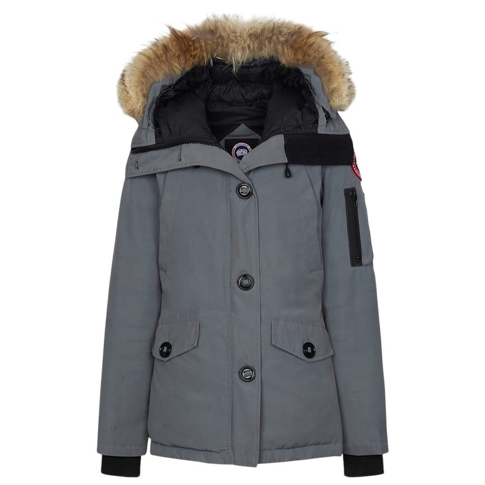 CANADA GOOSE Montello Insulated Down Winter Parka in Mid Grey